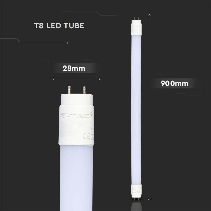 Tubo LED T8 V-TAC - IP20 - Blanco - 14W - 1400 Lúmenes - 6500K - 90CM-extra-2.webp