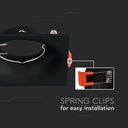 V-TAC Aro cuadrado LED - Empotrable - GU10 - IP20 - Negro-extra-4.webp