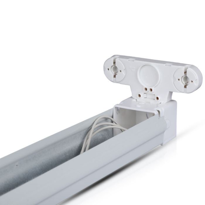 V-TAC Tubo LED - Doble Accesorio - IP20 - Blanco - 150CM x 2-extra-6.webp