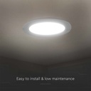 V-TAC LED Mini Panel - Retroiluminado Empotrado - IP20 - Blanco - 12W - 1200 Lumens - 6500K-extra-5.webp