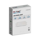 Mini panel LED cuadrado V-TAC - Serie Premium - IP20 - Blanco - 18W - 1400 Lúmenes - 6400K-extra-3.webp