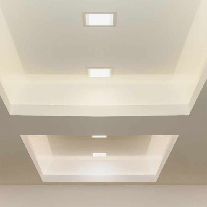 Mini panel LED cuadrado V-TAC - Serie Premium - IP20 - Blanco - 6W - 420 Lumens - 3000K-extra-2.webp