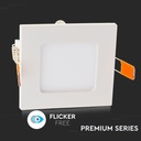 Mini panel LED cuadrado V-TAC - Serie Premium - IP20 - Blanco - 6W - 420 Lumens - 3000K-extra-6.webp