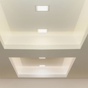 V-TAC LED Mini Panel Cuadrado - Serie Premium - IP20 - Blanco - 3W - 210 Lúmenes - 3000K-extra-2.webp
