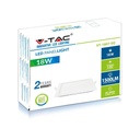 Mini panel LED cuadrado V-TAC - Serie Premium - IP20 - Blanco - 18W - 1500 Lúmenes - 3000K-extra-3.webp