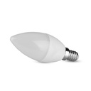 Bombilla LED V-TAC - Vela - Soporte E14 - IP20 - Blanca - 3.7W - 320 Lumens - 6500K - Pack de 25-extra-8.webp