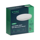 V-TAC LED Plafón redondo - Sensor Microondas - IP44 - Blanco - 36W - 3000 Lumens - 4000K - 420MM-extra-9.webp