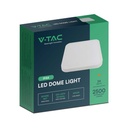 V-TAC LED Plafón cuadrado - IP44 - Blanco - 24W - 2400 Lumens - 6500K - 295MM-extra-7.webp