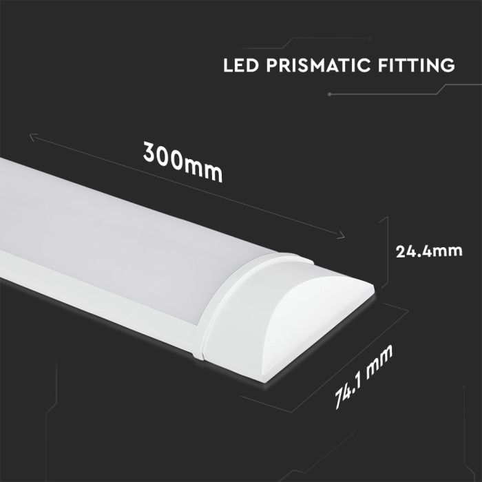 Regleta Prismática LED - Samsung - IP20 - Blanca - 40W - 4200 Lúmenes - 3000K - 120CM-extra-6.webp