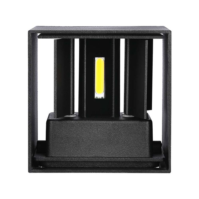 V-TAC Aplique LED Cuadrado - Bridgelux - IP65 Estanco - Negro - 5W - 700 Lumens - 3000K - Pack de 6-extra-6.webp