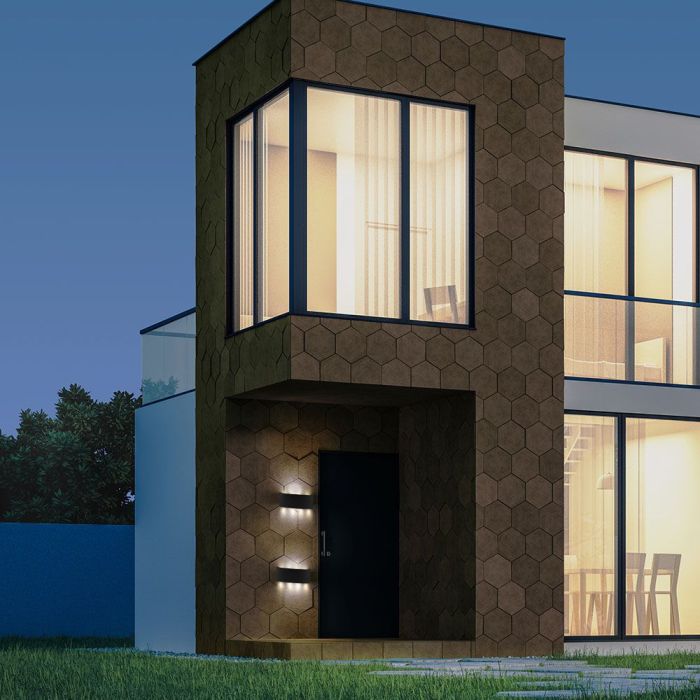 Aplique LED Semi Ovalado V-TAC - Bridgelux - Negro - IP65 Estanco - 5W - 630 Lumens - 3000K-extra-2.webp