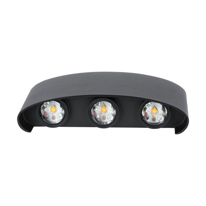 Aplique LED Semi Ovalado V-TAC - Bridgelux - Negro - IP65 Estanco - 5W - 630 Lumens - 3000K-extra-3.webp