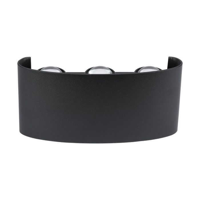 Aplique LED Semi Ovalado V-TAC - Bridgelux - Negro - IP65 Estanco - 5W - 630 Lumens - 3000K-extra-4.webp