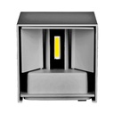 V-TAC LED Aplique Cuadrado - Bridgelux - IP65 Estanco - Gris - 6W - 660 Lumens - 4000K-extra-3.webp