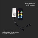 V-TAC Tira de Luz LED - Accesorios - Controlador WiFi - Mando a Distancia - 24 Botones - 3IN1-extra-4.webp