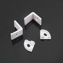 Tiras de luz LED V-TAC - Kit de montaje - IP20 - Plata-extra-2.webp