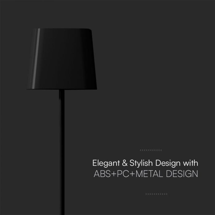 V-TAC Lámpara Solar Magnética de Mesa - IP65 Impermeable - Negra - 5W- 400 Lumens - 3IN1-extra-5.webp