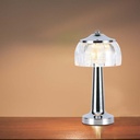 V-TAC Lámpara de Sobremesa Recargable - IP20 - Cromo - 1W - 55 Lumens - 3IN1-extra-2.webp