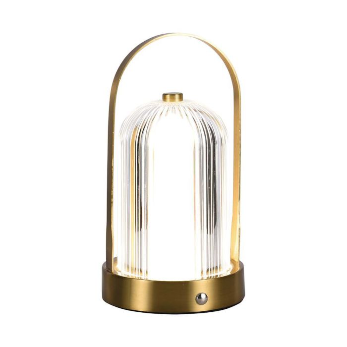 V-TAC Lámpara Recargable de Mesa - IP20 - Oro Francés - 1W - 55 Lumens - 3IN1-extra-1.webp