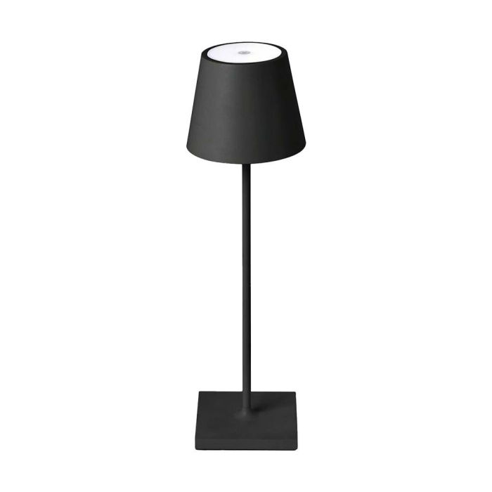 V-TAC Lámpara Recargable de Mesa - Lámparas de Escritorio - IP20 - Negro - 3W - 50 Lumens - 3000K-extra-1.webp