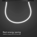 V-TAC LED Magnetic Foco de carril - IP20 - Negro - 23W - 2760 Lumens - 3000K-extra-5.webp