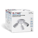 V-TAC Aplique LED - Cabezal triple - IP20 - Blanco-extra-3.webp