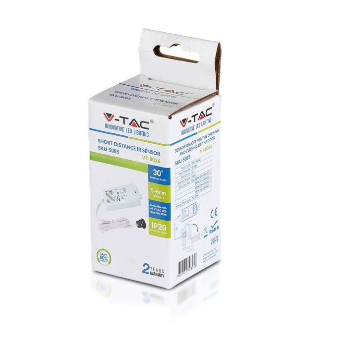 V-TAC Detector de movimiento para puertas - IP20 - Blanco-extra-4.webp