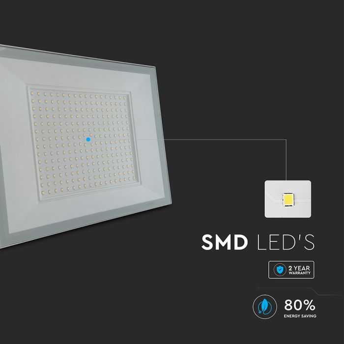 Proyector LED V-TAC - Serie E - Impermeable IP65 - Blanco - 200W - 19200 Lúmenes - 4000K-extra-4.webp