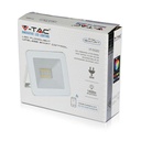 V-TAC Proyector inteligente LED  - IP65 Waterproof - White - 20W - 1400 Lumens - RGB + 3IN1-extra-5.webp
