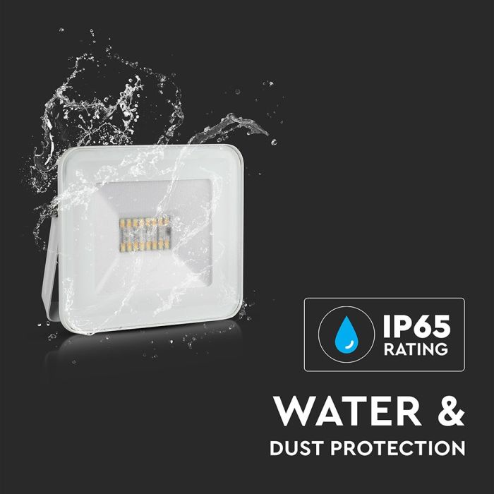 V-TAC Proyector inteligente LED  - IP65 Waterproof - White - 20W - 1400 Lumens - RGB + 3IN1-extra-8.webp