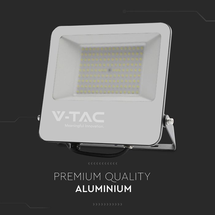 Proyector LED V-TAC - 160lm/w - Impermeable IP65 - Negro - 150W - 24000 Lúmenes - 6500K-extra-8.webp
