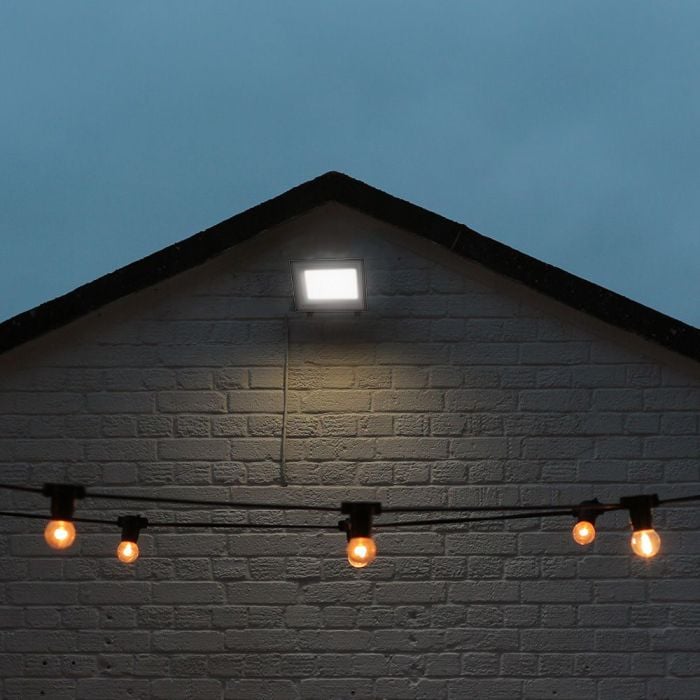 Proyector LED V-TAC - Serie CCT - Impermeable IP65 - Cuerpo Gris Pistola - 30W - 2350 Lumens - 3IN1 - Pack de 6-extra-2.webp