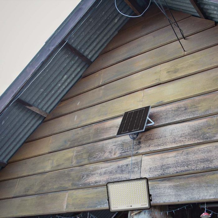 Proyector Solar V-TAC - IP65 Impermeable - Negro - 20W - 2600 Lumens - 4000K-extra-2.webp