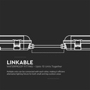 Pantalla Estanca LED con sensor - Estanca - 120lm/w - Samsung - IP65 - Cubierta lechosa - 36W - 4320 Lumens - 4000K - 120CM-extra-8.webp