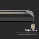 Luz LED para escalones V-TAC - Impermeable IP65 - Negra - 3 vatios - 110 lúmenes - 3000K-extra-3.webp