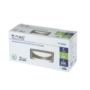 V-TAC LED Luz de Pared - Softlight Pasamuros - IP65 Impermeable - Gris - 12W - 500 Lumens - 4000K-extra-5.webp