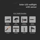 Aplique Solar V-TAC - Impermeable IP65 - 950 Lumens - 3000K-extra-7.webp