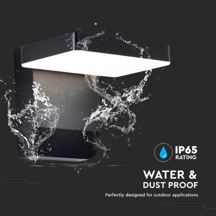 Aplique LED giratorio V-TAC - Impermeable IP65 - Negro - 17W - 2580 Lumens - 4000K-extra-6.webp