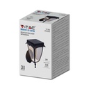 V-TAC Aplique Solar - IP65 Impermeable - Negro Mate - 2W - 110 Lumens - 3000K + 6000K-extra-5.webp