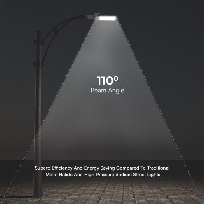 V-TAC LED Farola - Samsung - 115 Lumens - IP65 Impermeable - Gris - 50W - 5000 Lumens - 6500K-extra-5.webp