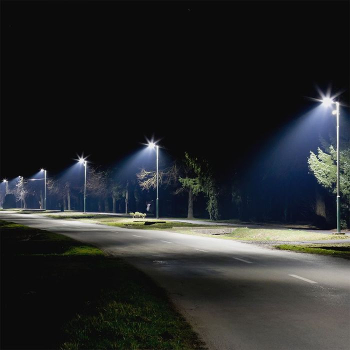 V-TAC LED Farola - Samsung - 120 Lumens - IP65 Impermeable - Gris - 100W - 9400 Lumens - 4000K-extra-2.webp