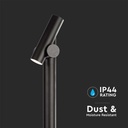 V-TAC Lámpara Bolardo Exterior - IP44 - Cuerpo Negro - 4W - 390 Lumens - 3000K-extra-8.webp