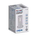 V-TAC Luz de Bolardo Exterior - IP65 Impermeable - Blanco - 10W - 1000 Lumens - 4000K - 25CM-extra-7.webp