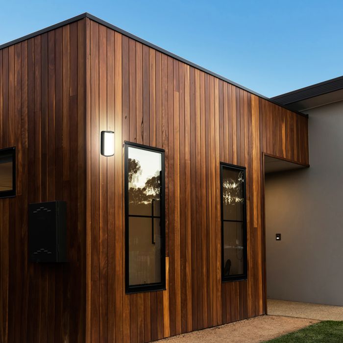 V-TAC LED Aplique Moderno - 140lm/w - IP65 Impermeable - Negro - 12W - 1760 Lumens - 3IN1-extra-1.webp