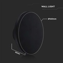 Aplique Moderno LED V-TAC - 115lm/w - IP65 Estanco - 12W - 1400 Lumens - 4000K - 160MM-extra-3.webp