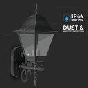 V-TAC Aplique Exterior - UP - IP44 - Negro Mate-extra-4.webp