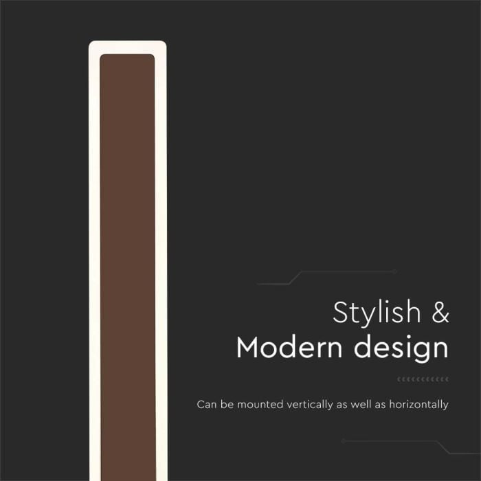 V-TAC LED Aplique Moderno - IP65 Impermeable - Cuerpo Corten - 17W- 2330 Lumens - 4000K-extra-4.webp