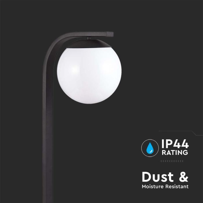 V-TAC Iluminación exterior - Lámpara de poste - Soporte E27 - IP44 - Negro mate-extra-6.webp