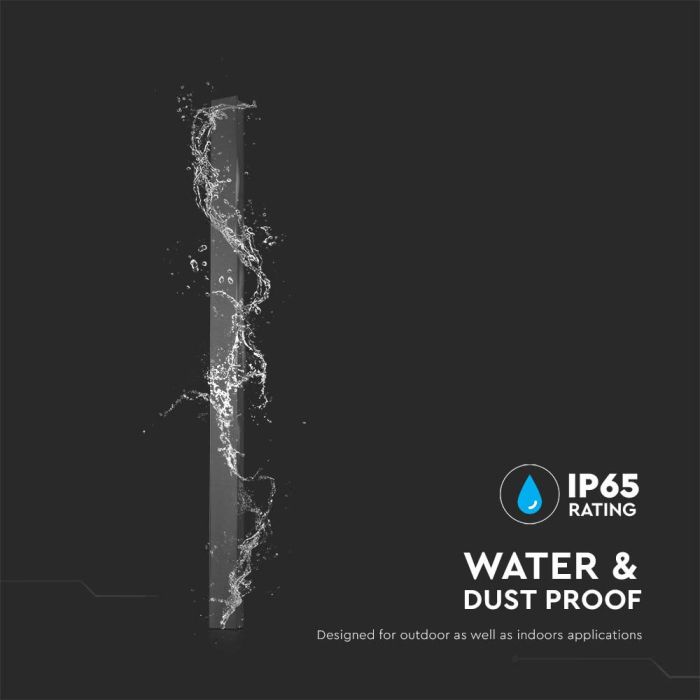 V-TAC LED Aplique Moderno - IP65 Impermeable - Cuerpo Negro - 23W - 2875 Lumens - 3000K-extra-6.webp