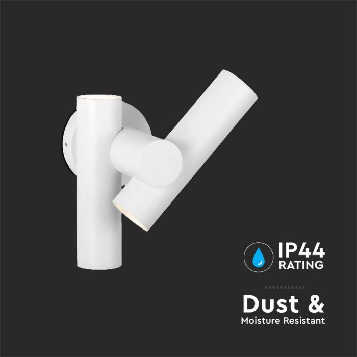 V-TAC LED Aplique Moderno - Foco 2 Vias - IP44 - Cuerpo Blanco - 6W- 620 Lumens - 3000K-extra-8.webp